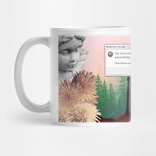 Vaporwave Angel Mug